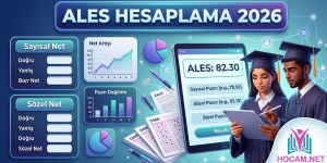 ALES Puan Hesaplama 2026 | Güncel ÖSYM Katsayıları ile Hesapla