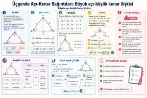 Üçgende Açı-Kenar Bağıntıları